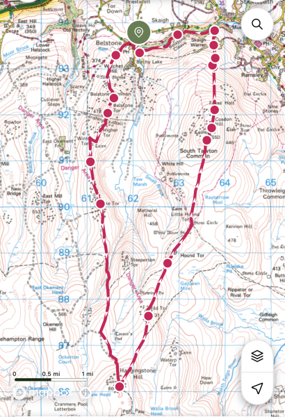 A Guided Run: A loop on the far north moor carousel image 1